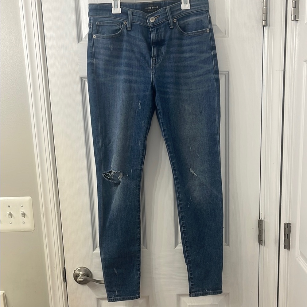 Lucky Brand Ava Skinny Women's Blue Jeans